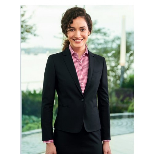 Lillie Tailored Jacket, Navy SMALL UK14